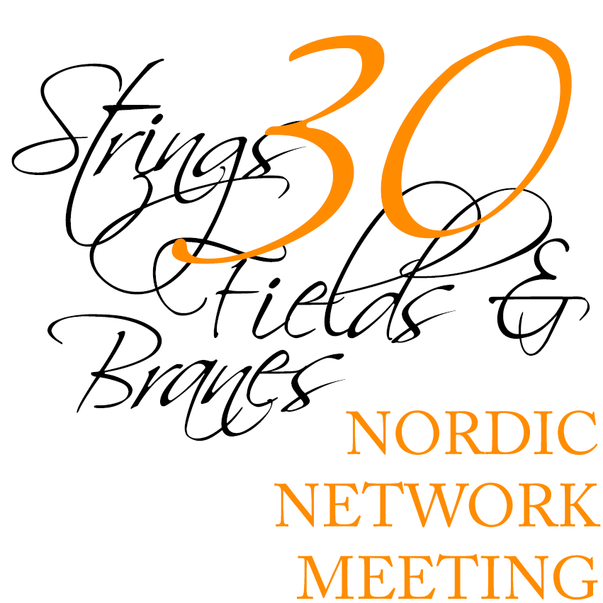 30th Nordic Network Meeting on "Strings, Fields, and Branes"