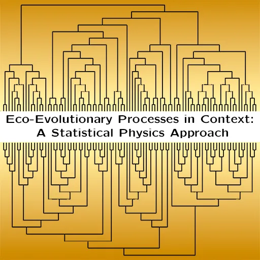 Eco-Evolutionary Processes in Context: a Statistical Physics Approach